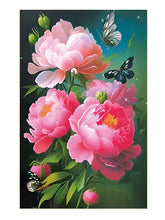 Punto de Cruz: Jardín de Mariposas - 69x53cm