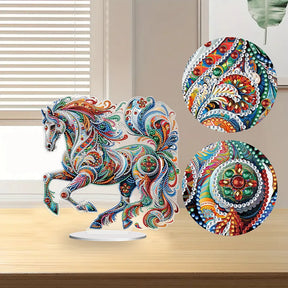 Pintura con Diamantes: Caballo