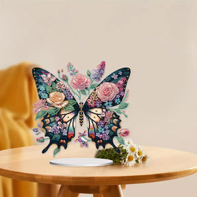 Pintura con Diamantes: Mariposa