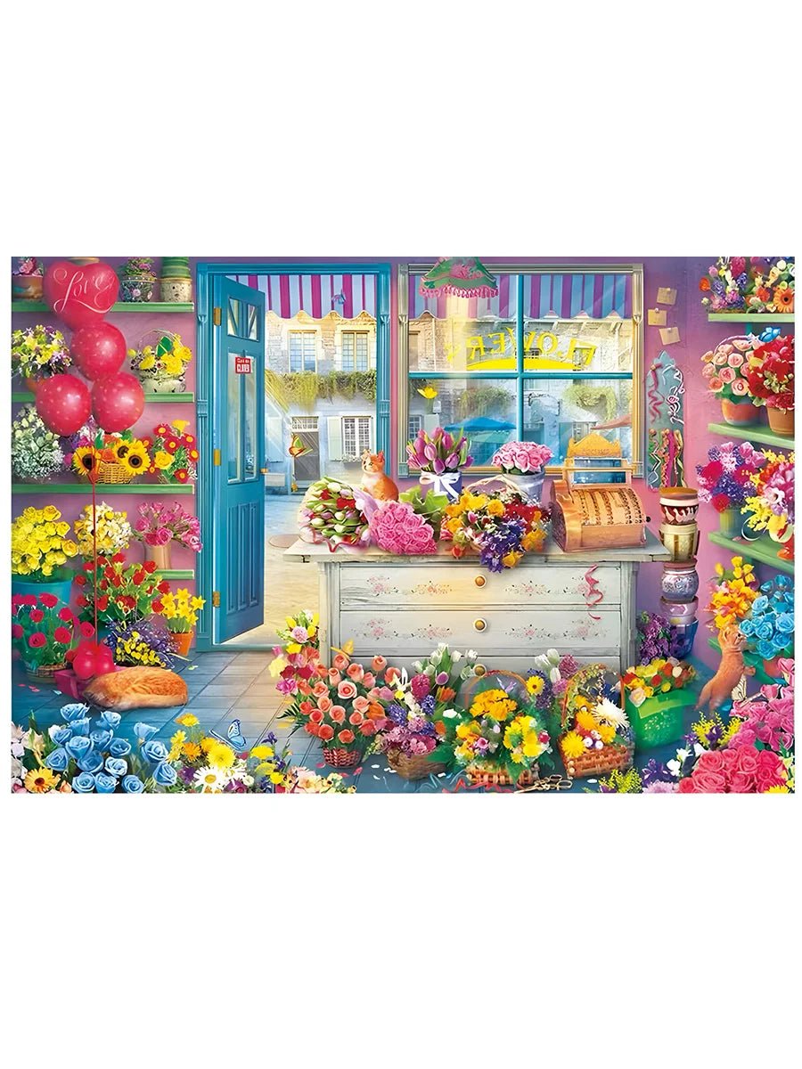 Boutique de Flores - 68x47cm - Coral Artes - MX