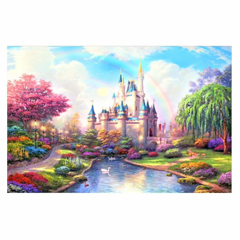 Castillo Encanto Panorama - 70x53cm - Coral Artes - MX